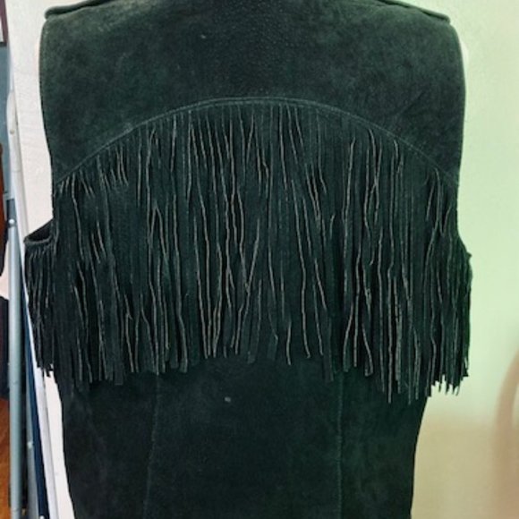 Genuine SUEDE BOMBER JACKET With zipper - Picture 5 of 10